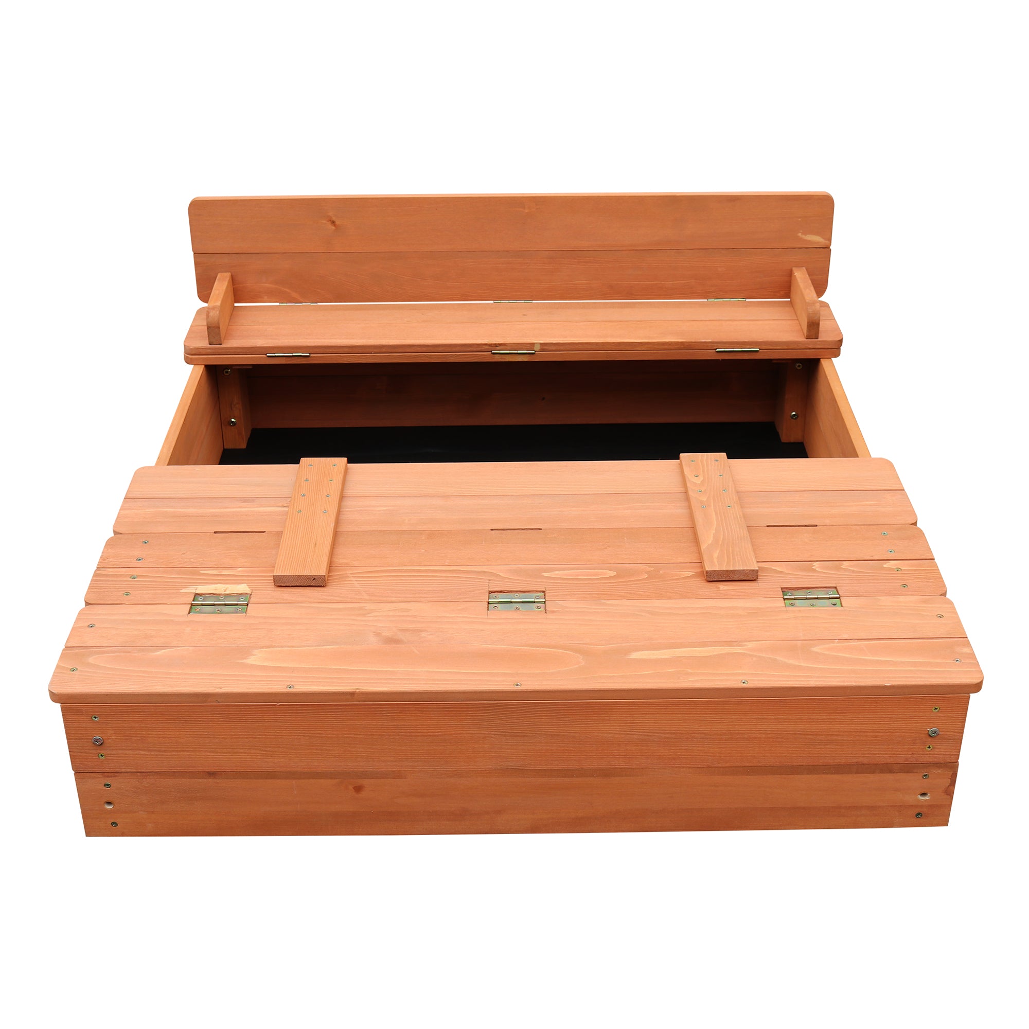 Wooden Sandpit with Cover