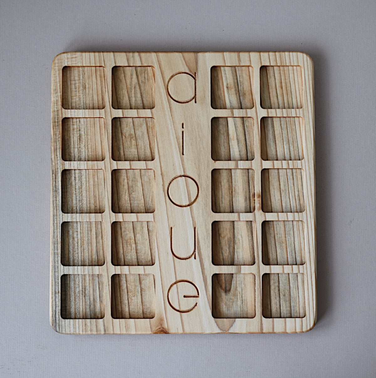 Alphabet Cube Board