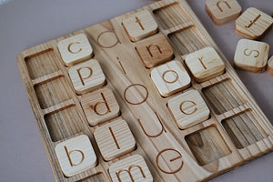 Alphabet Cube Board