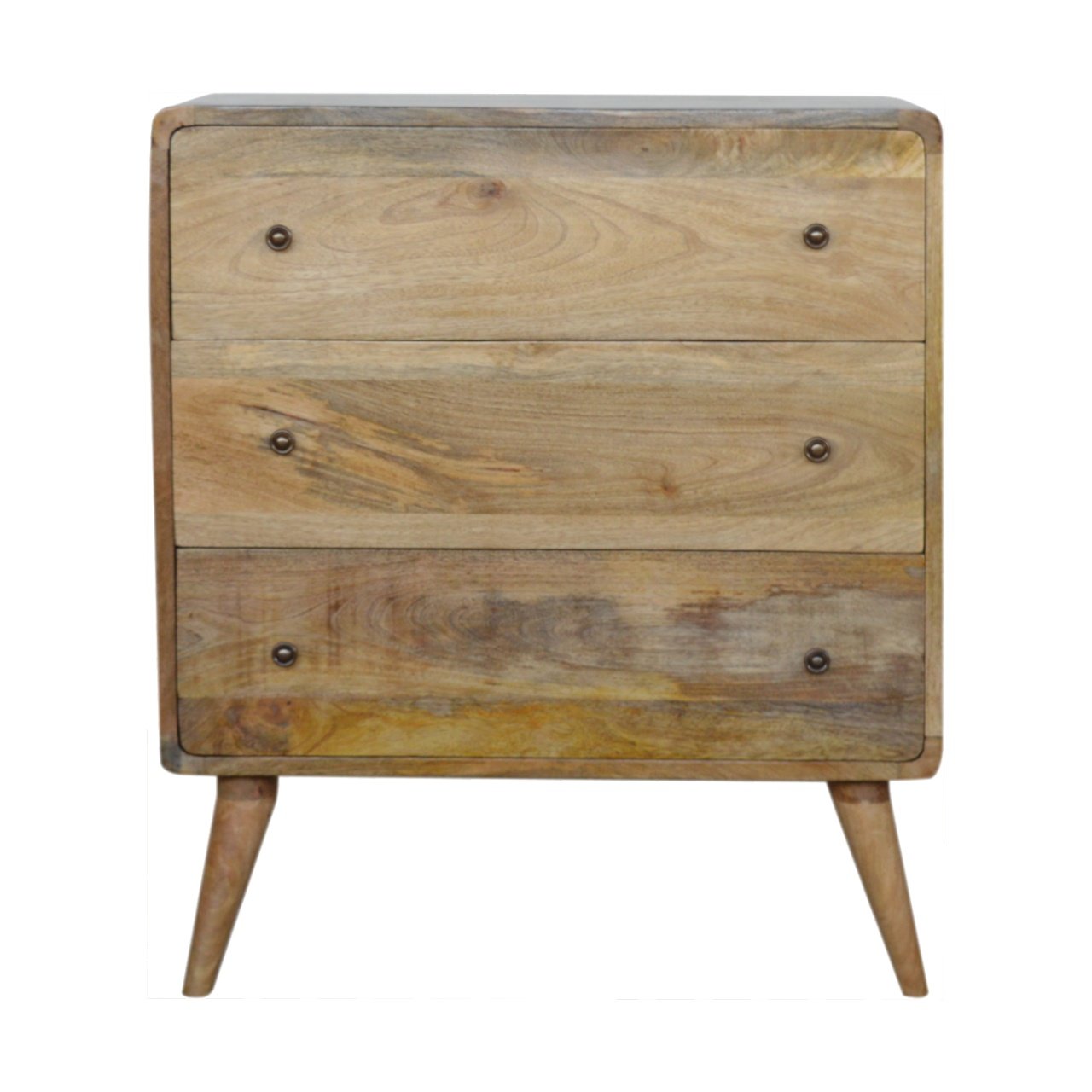 Mango Curved Chest of Drawers