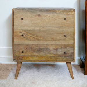 Mango Curved Chest of Drawers