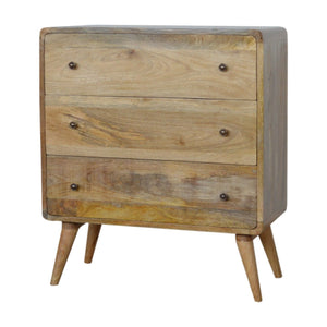 Mango Curved Chest of Drawers
