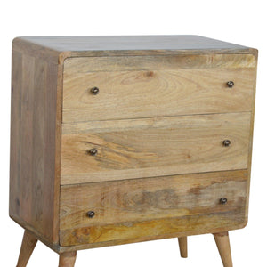 Mango Curved Chest of Drawers