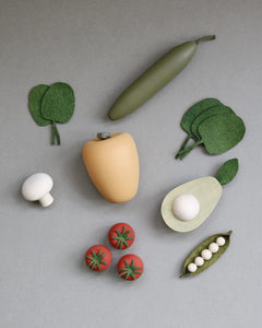 Wooden Vegetable Set by SABO Concept