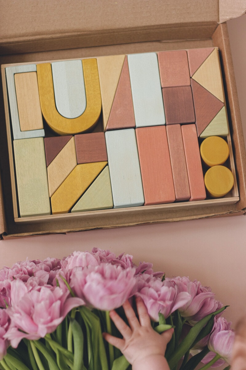 Building Block Set - Summer Tones